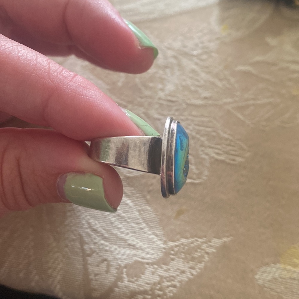 Gen stone ring 💍 - Picture 4 of 7